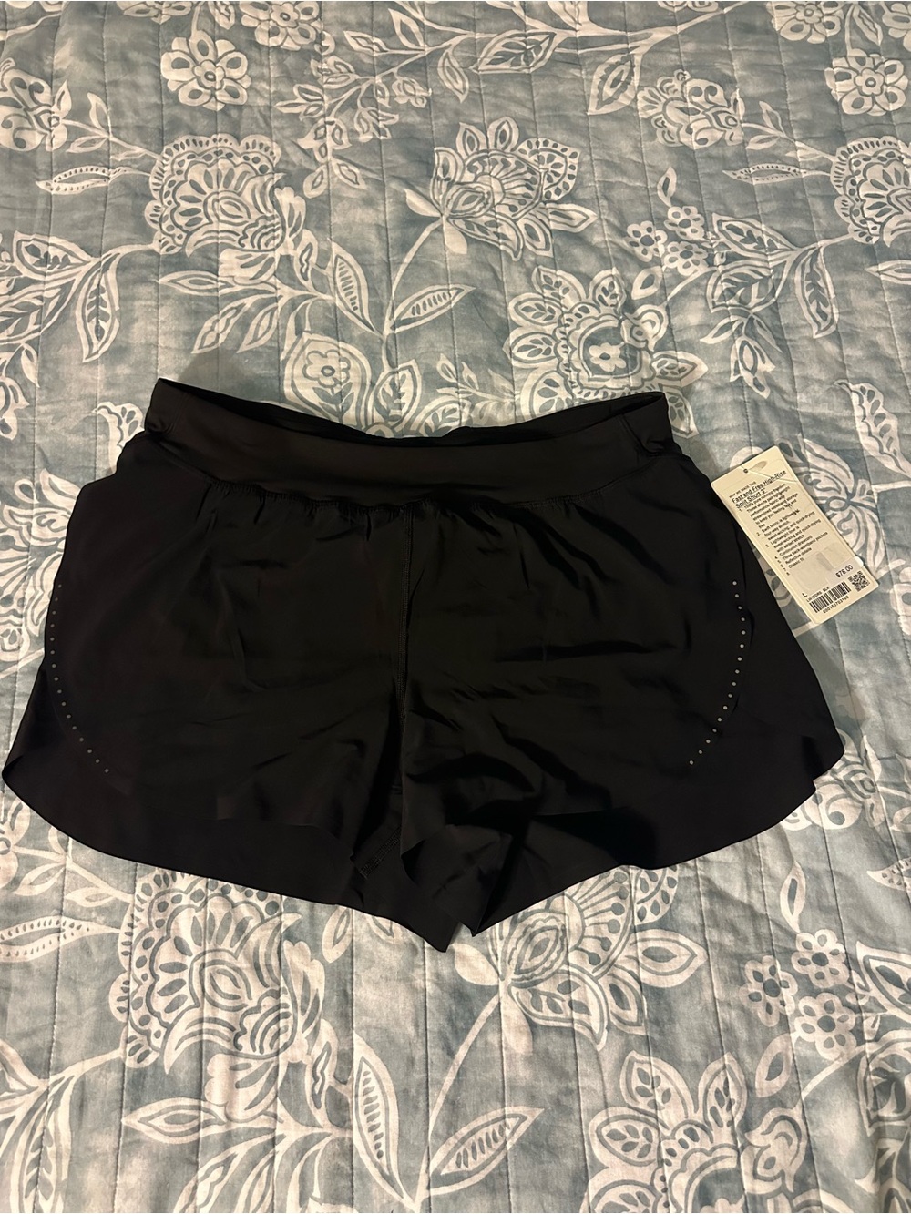lululemon athletica Black Running Shorts Fast and Free